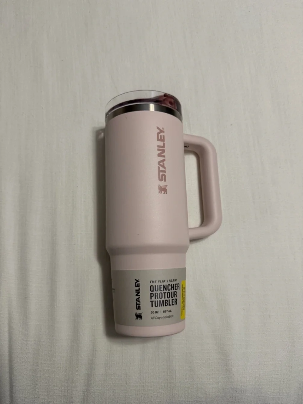 Stanley Rose Quartz Insulated Travel Mug with Handle 30 oz - Picture 2 of 7
